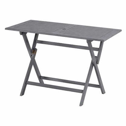 Table à manger en bois marron pour salle à manger, 120 x 70 x 75 cm