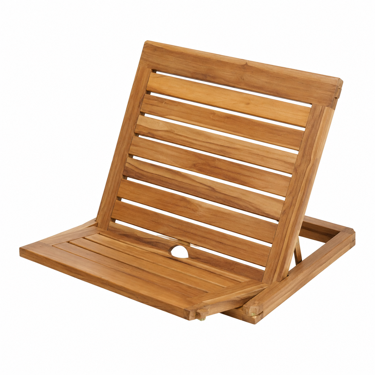 Ensemble de jardin en teck avec table extensible pour 10 personnes