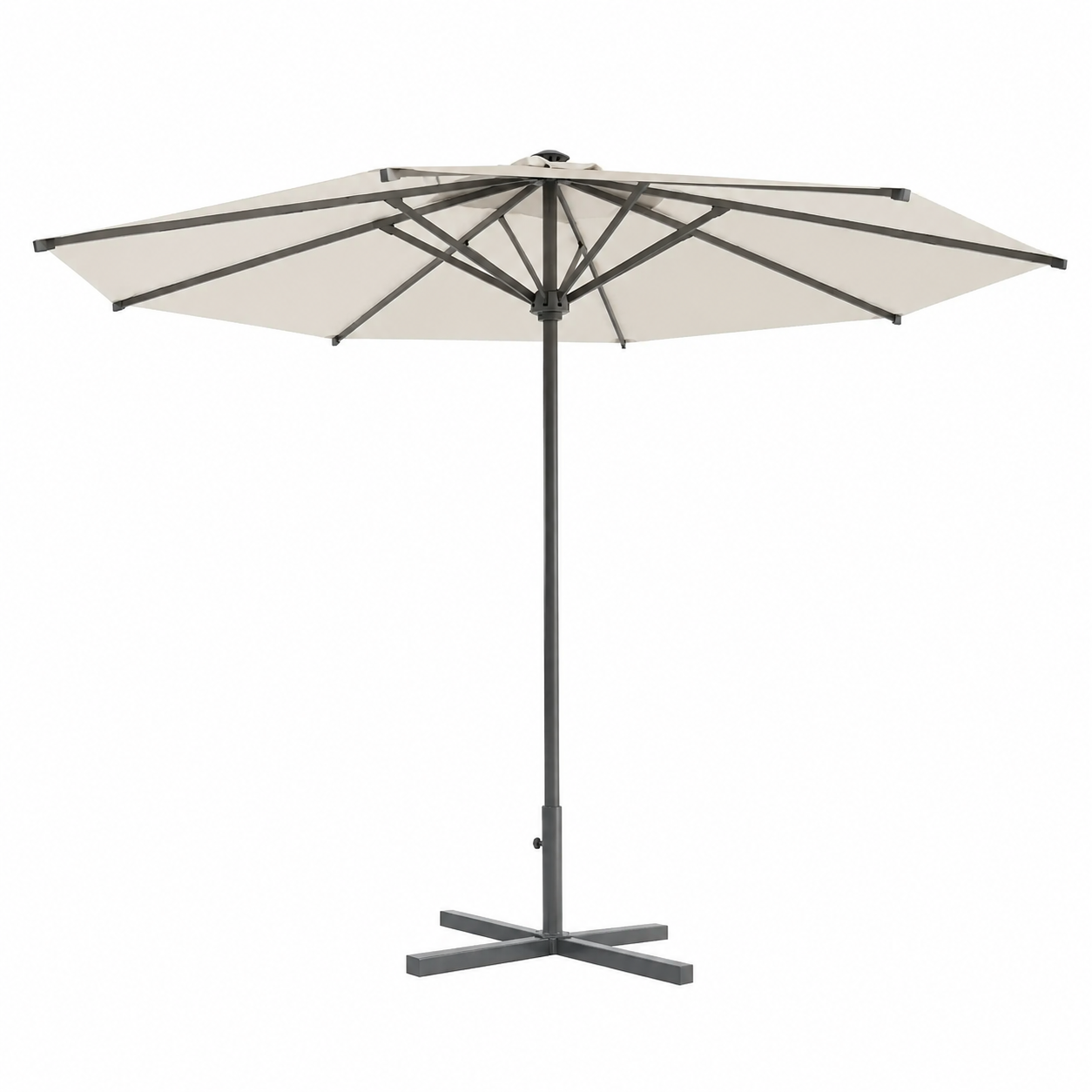 Ensemble de 2 Chaises de Plage Pliantes en Aluminium Noir