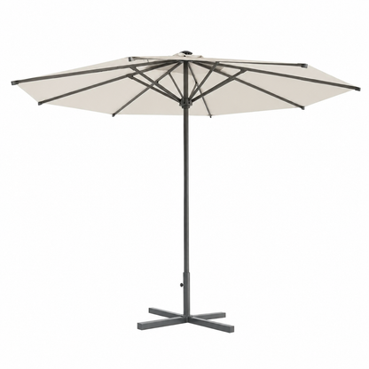 Ensemble de 2 Chaises de Plage Pliantes en Aluminium Noir