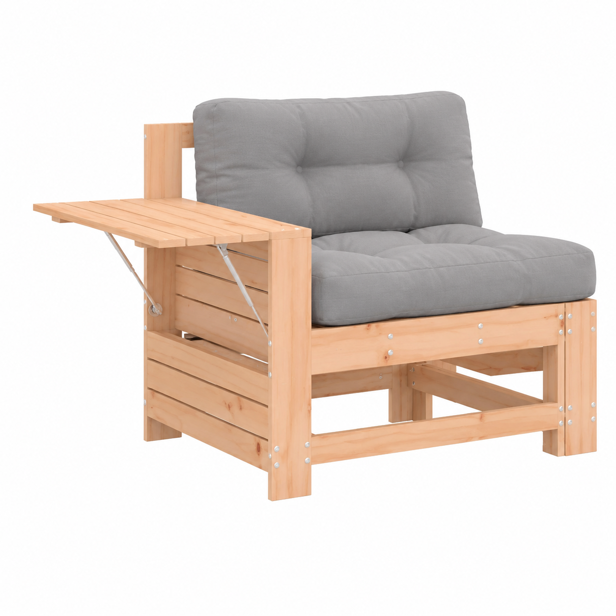 Ensemble de salon de jardin avec table d'appoint