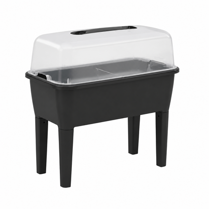 Bac à fleurs surélevé pour jardinage extérieur 77 x 38,7 x 82 cm