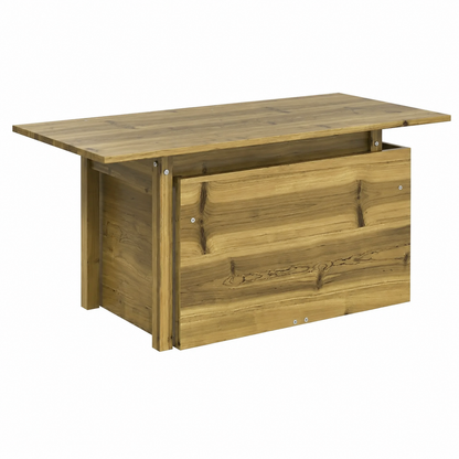 Table extérieure en bois de pin imprégné