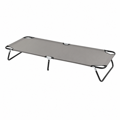 Chaise longue pliante moderne couleur acier
