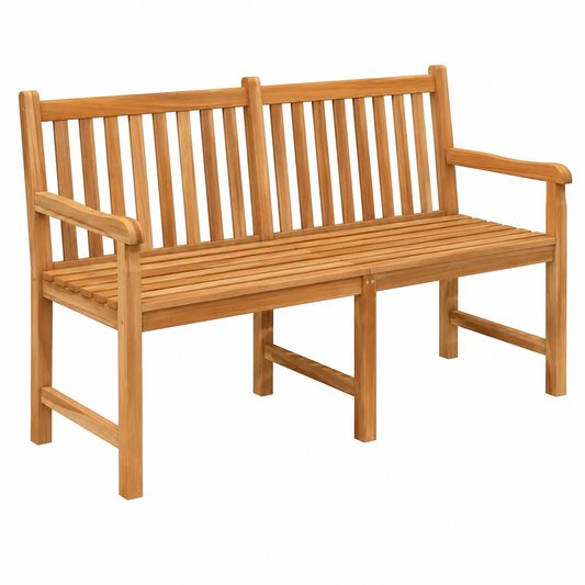 Banc extérieur en teck massif 150 cm