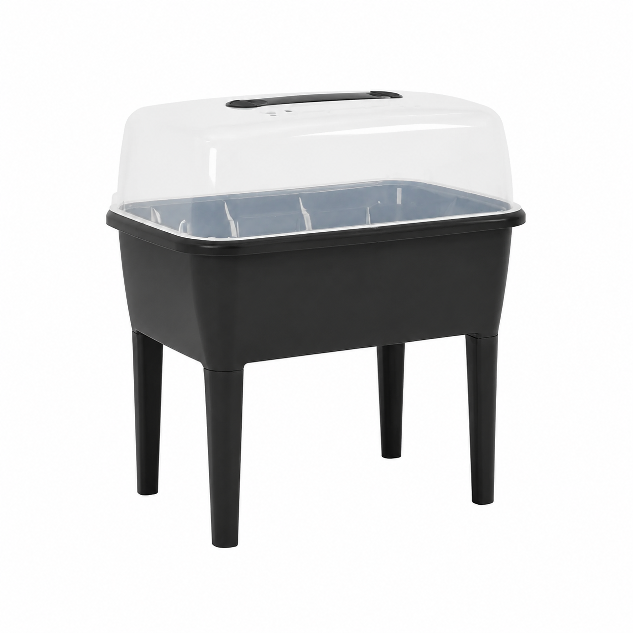 Bac à fleurs surélevé pour jardinage extérieur 77 x 38,7 x 82 cm