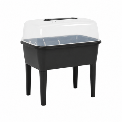 Bac à fleurs surélevé pour jardinage extérieur 77 x 38,7 x 82 cm