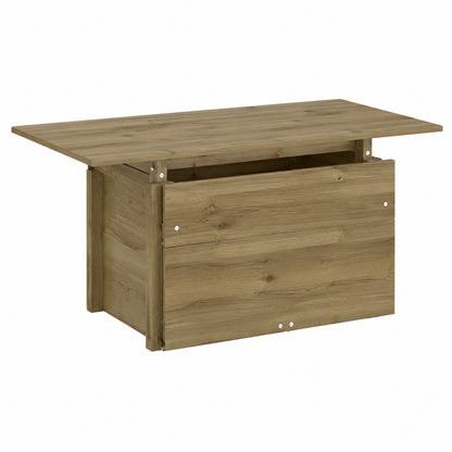 Table extérieure en bois de pin imprégné