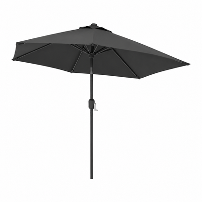 Grand parasol de jardin anthracite 300 cm