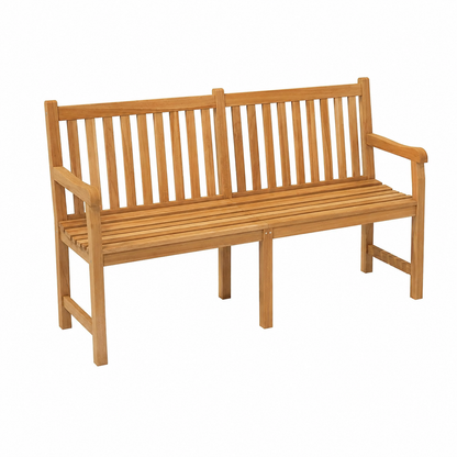 Banc extérieur en teck massif 150 cm