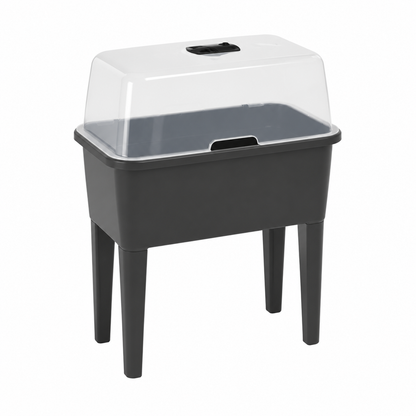 Bac à fleurs surélevé pour jardinage extérieur 77 x 38,7 x 82 cm