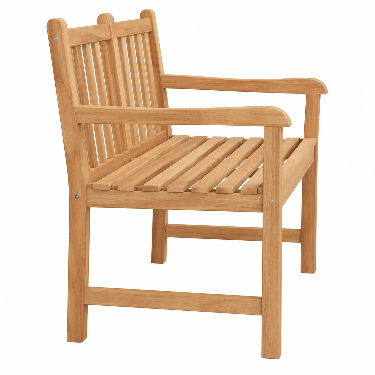 Banc extérieur en teck massif 150 cm