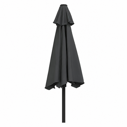 Grand parasol de jardin anthracite 300 cm