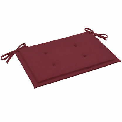 Ensemble de 4 chaises pliantes d'extérieur avec coussins