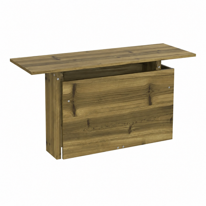 Table extérieure en bois de pin imprégné